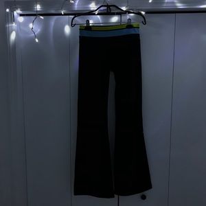 reversible lululemon flare leggings